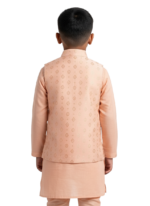 Pastel Peach Baby Panjabi - Small Size - Image 2