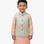 Premium Cotton Pastel Tie-Dye Panjabi - Small Size