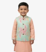 Premium Cotton Pastel Tie-Dye Panjabi - Small Size